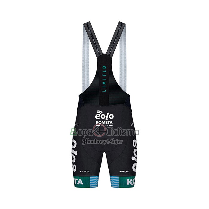 Eolo Kometa Ropa Ciclismo Culotte Corto 2022 Hombre Mangas Cortas Eolo Komet Azur